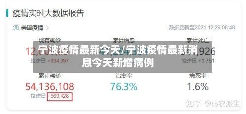 宁波疫情最新今天/宁波疫情最新消息今天新增病例