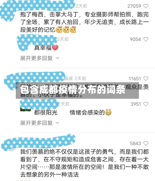 包含成都疫情分布的词条