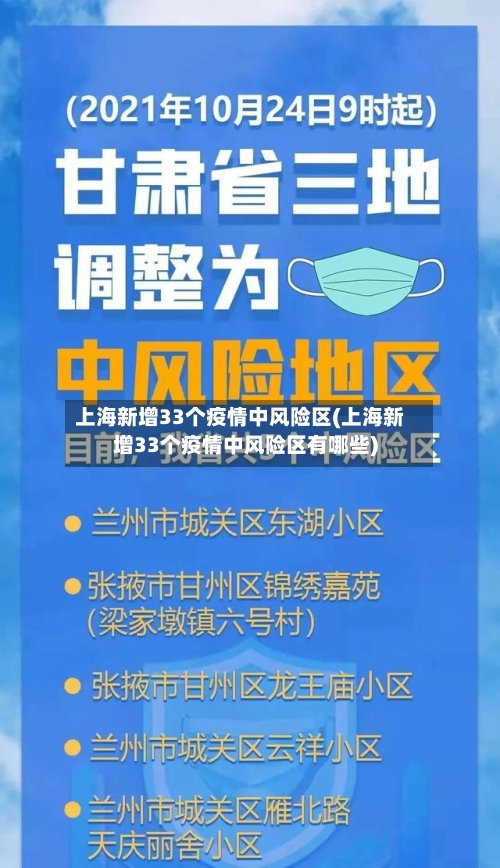 上海新增33个疫情中风险区(上海新增33个疫情中风险区有哪些)-第3张图片