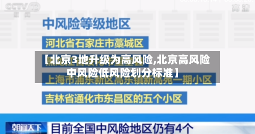 【北京3地升级为高风险,北京高风险中风险低风险划分标准】-第2张图片
