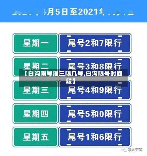 【白沟限号周三限几号,白沟限号时间段】-第2张图片