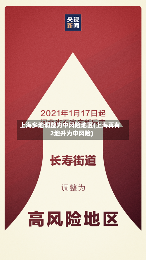 上海多地调整为中风险地区(上海再有2地升为中风险)-第2张图片