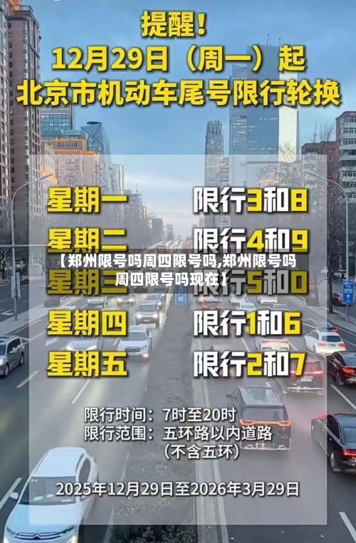 【郑州限号吗周四限号吗,郑州限号吗周四限号吗现在】
