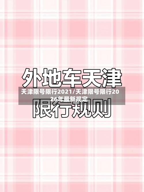 天津限号限行2021/天津限号限行2026年最新规定-第2张图片