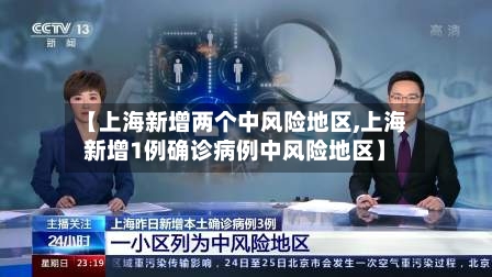 【上海新增两个中风险地区,上海新增1例确诊病例中风险地区】