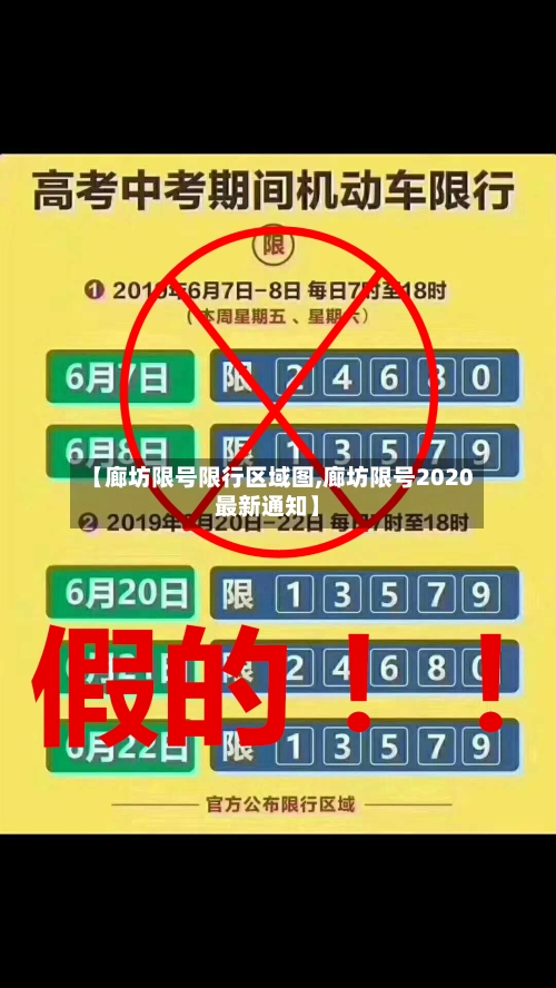 【廊坊限号限行区域图,廊坊限号2020最新通知】-第2张图片