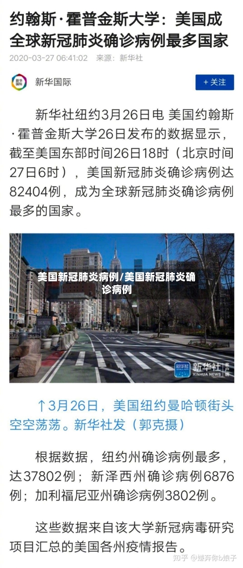 美国新冠肺炎病例/美国新冠肺炎确诊病例