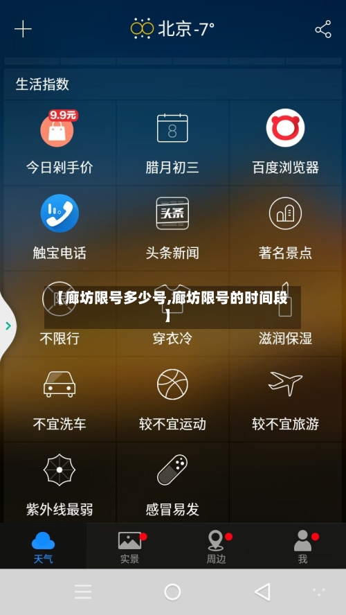 【廊坊限号多少号,廊坊限号的时间段】-第2张图片