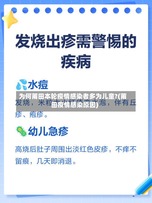 为何莆田本轮疫情感染者多为儿童?(莆田疫情感染原因)-第2张图片