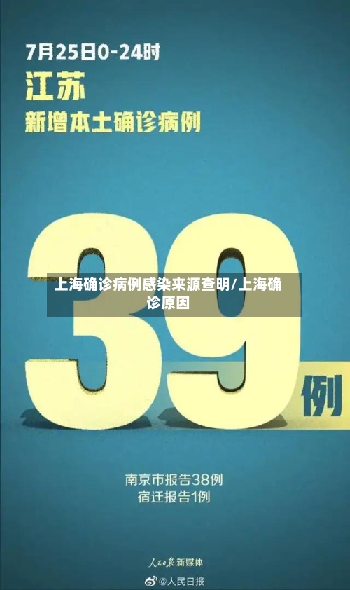 上海确诊病例感染来源查明/上海确诊原因