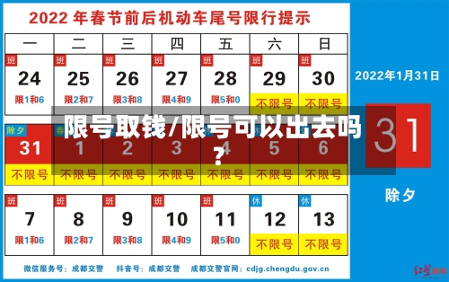 限号取钱/限号可以出去吗?-第2张图片