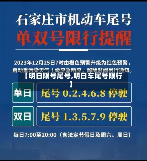 【明日限号尾号,明日车尾号限行】-第3张图片