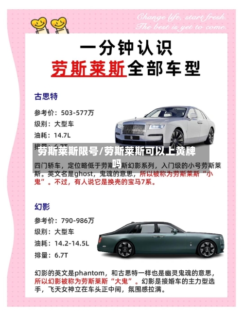 劳斯莱斯限号/劳斯莱斯可以上黄牌吗
