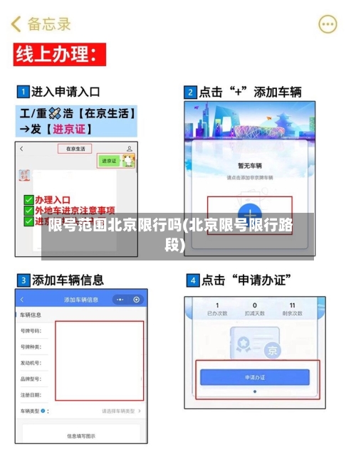 限号范围北京限行吗(北京限号限行路段)-第3张图片