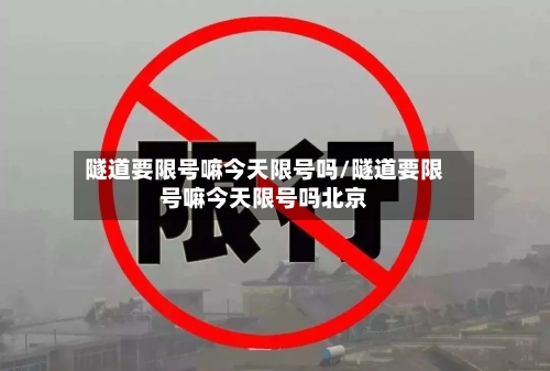 隧道要限号嘛今天限号吗/隧道要限号嘛今天限号吗北京-第2张图片