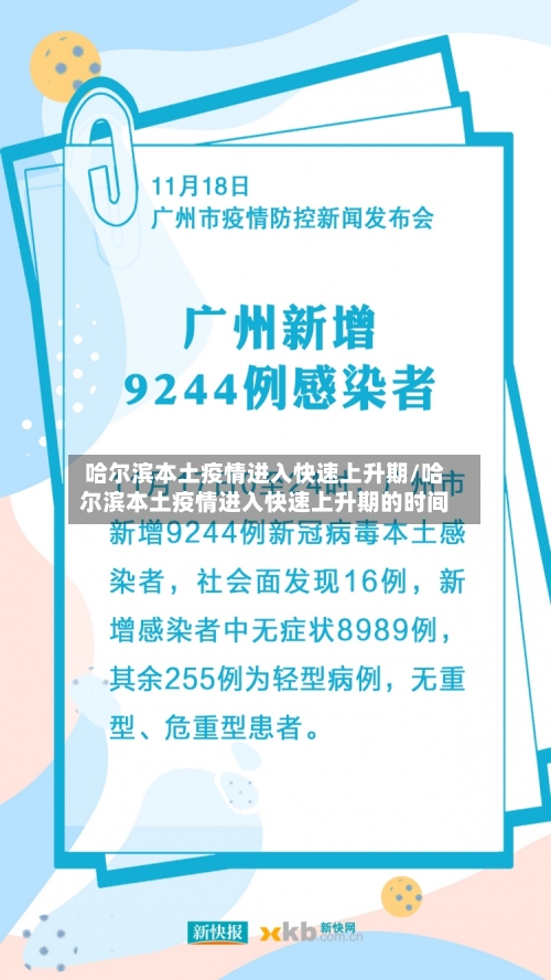 哈尔滨本土疫情进入快速上升期/哈尔滨本土疫情进入快速上升期的时间-第2张图片