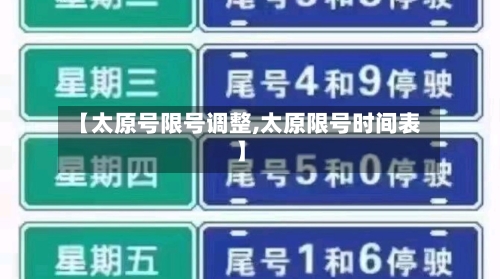 【太原号限号调整,太原限号时间表】-第2张图片