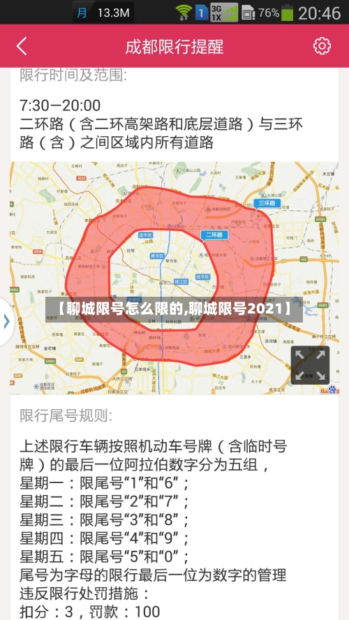 【聊城限号怎么限的,聊城限号2021】-第3张图片