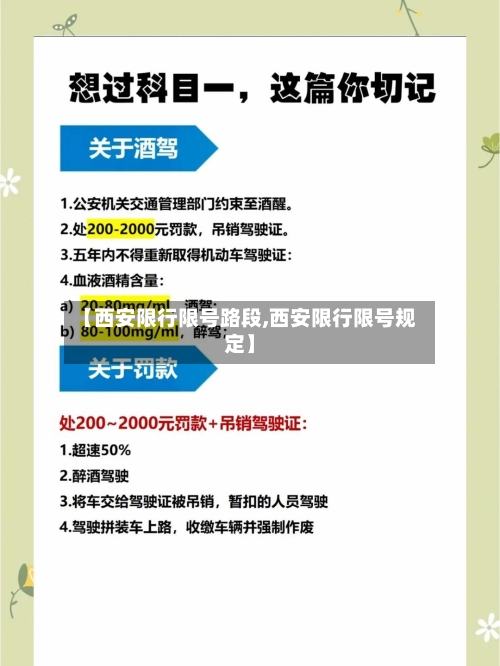 【西安限行限号路段,西安限行限号规定】-第2张图片