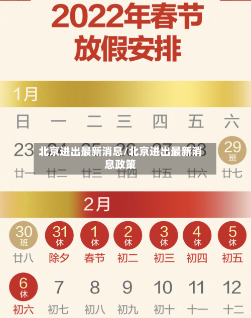 北京进出最新消息/北京进出最新消息政策