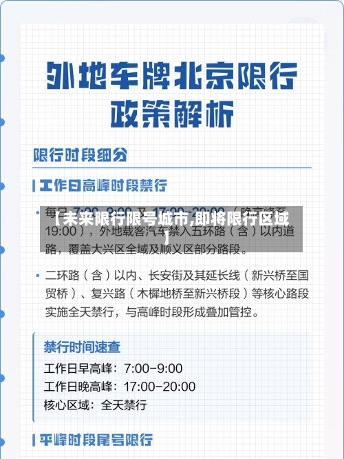 【未来限行限号城市,即将限行区域】-第3张图片