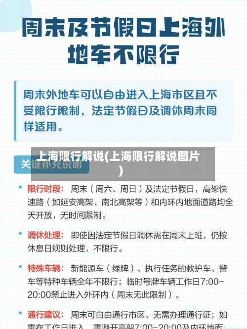上海限行解说(上海限行解说图片)-第2张图片