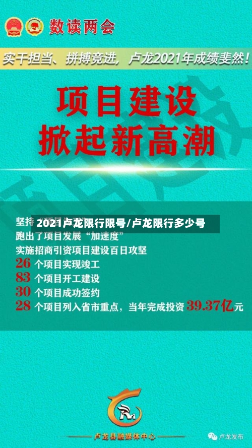 2021卢龙限行限号/卢龙限行多少号