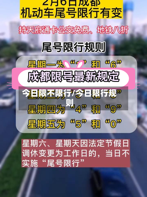 今日限不限行/今日限行规则-第2张图片