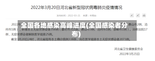 全国各地感染高峰进度(全国感染者分布)-第2张图片