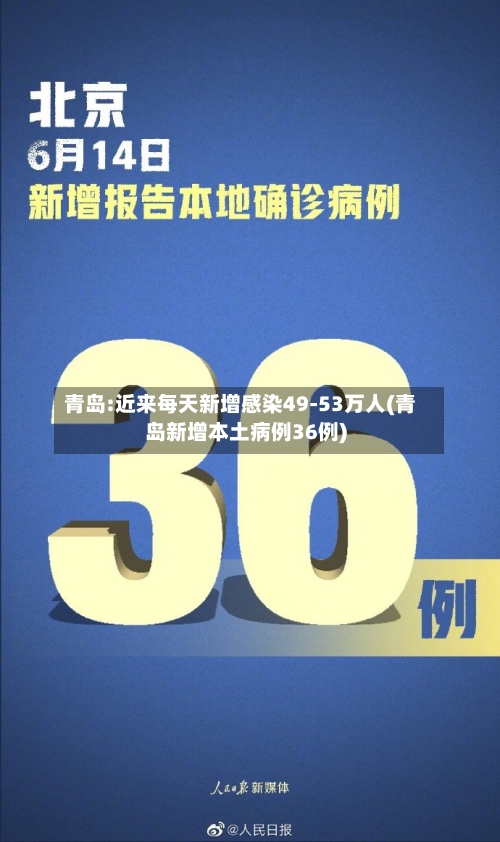 青岛:近来每天新增感染49-53万人(青岛新增本土病例36例)-第3张图片