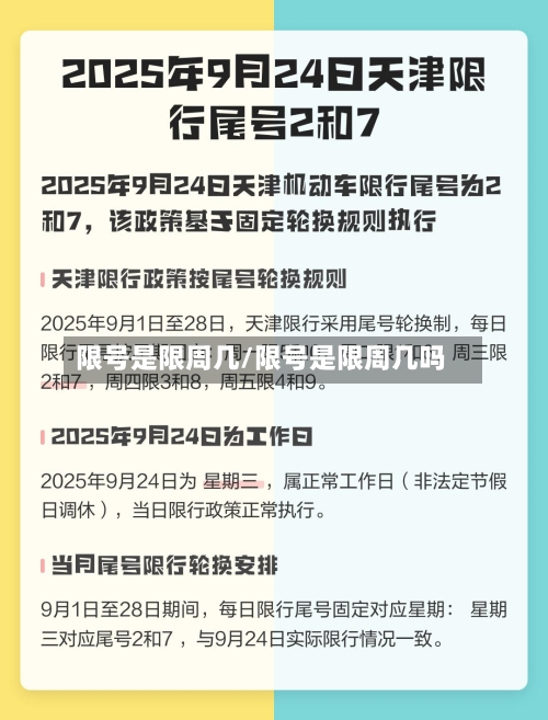 限号是限周几/限号是限周几吗