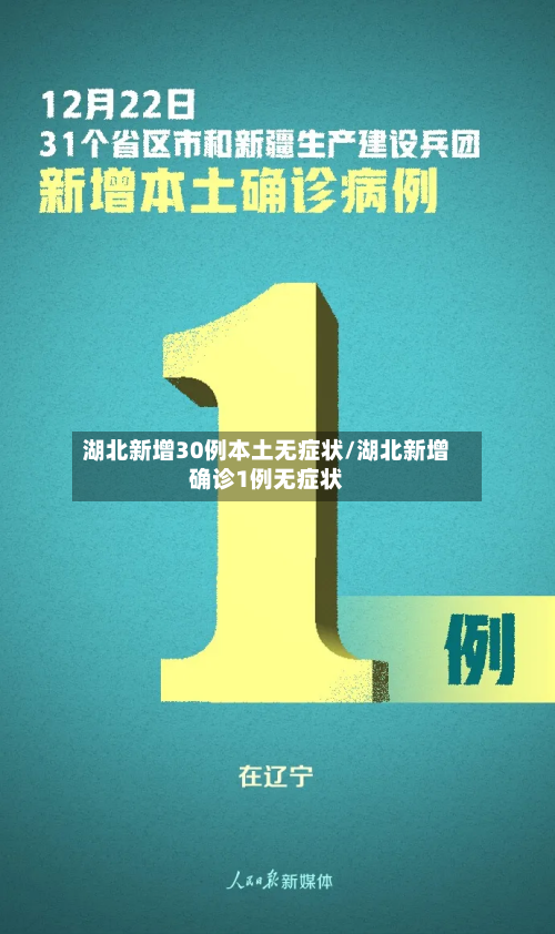 湖北新增30例本土无症状/湖北新增确诊1例无症状-第3张图片