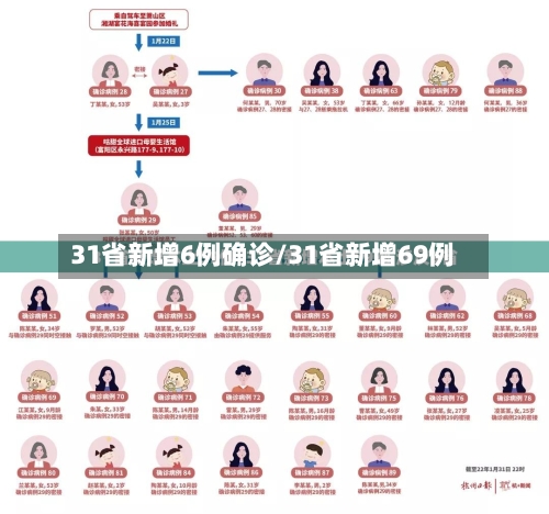 31省新增6例确诊/31省新增69例