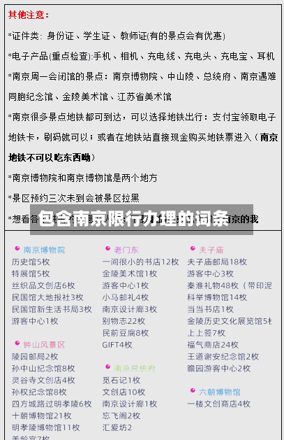 包含南京限行办理的词条-第2张图片