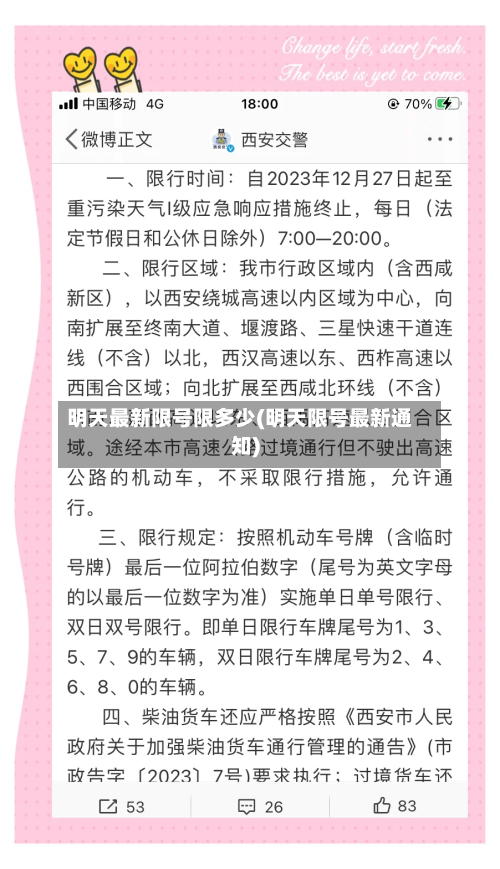 明天最新限号限多少(明天限号最新通知)-第2张图片