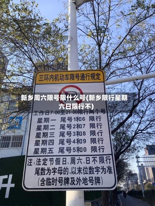 新乡周六限号限什么号(新乡限行星期六日限行不)-第2张图片