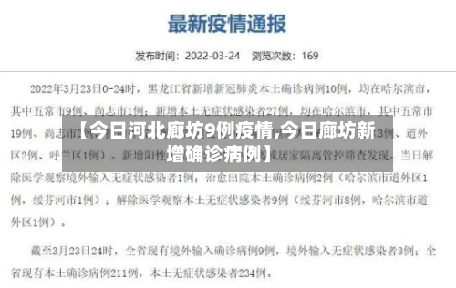 【今日河北廊坊9例疫情,今日廊坊新增确诊病例】-第3张图片