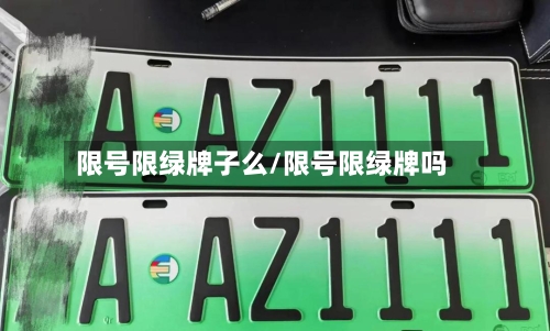 限号限绿牌子么/限号限绿牌吗