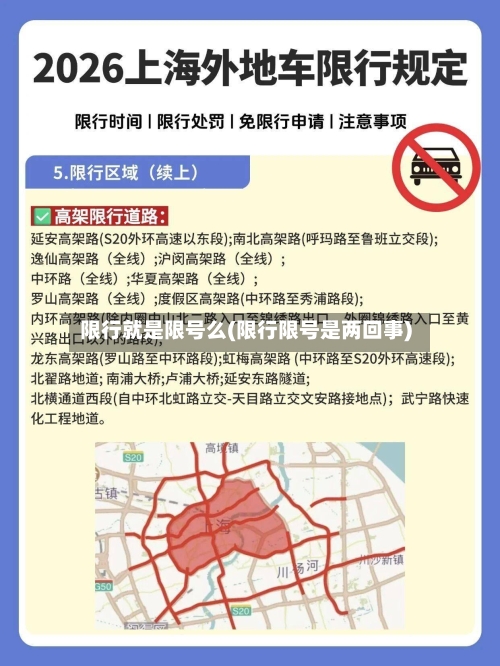限行就是限号么(限行限号是两回事)-第3张图片