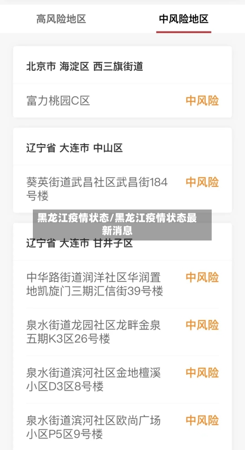 黑龙江疫情状态/黑龙江疫情状态最新消息-第2张图片