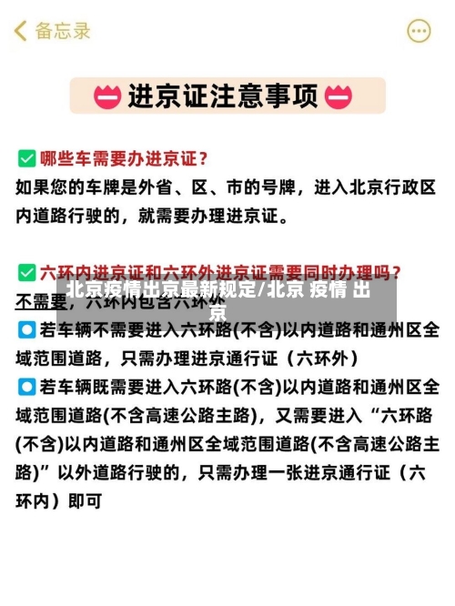 北京疫情出京最新规定/北京 疫情 出京-第2张图片