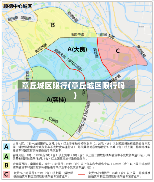 章丘城区限行(章丘城区限行吗)-第3张图片