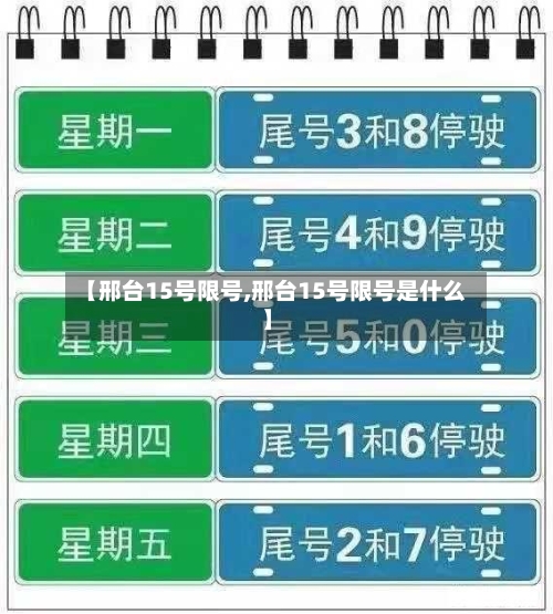 【邢台15号限号,邢台15号限号是什么】-第2张图片