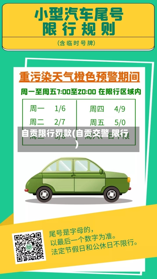 自贡限行罚款(自贡交警 限行)