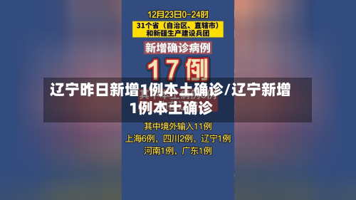 辽宁昨日新增1例本土确诊/辽宁新增1例本土确诊
