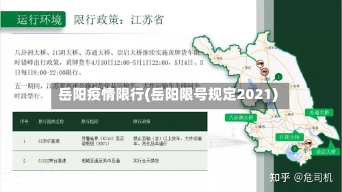 岳阳疫情限行(岳阳限号规定2021)