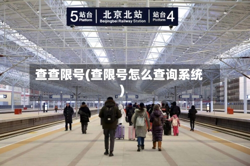 查查限号(查限号怎么查询系统)