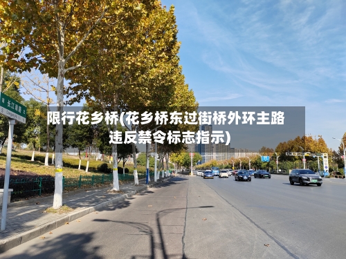 限行花乡桥(花乡桥东过街桥外环主路违反禁令标志指示)-第3张图片