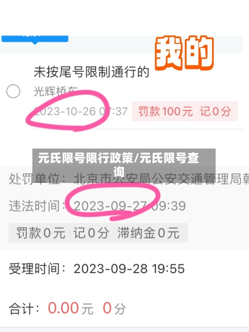元氏限号限行政策/元氏限号查询-第2张图片