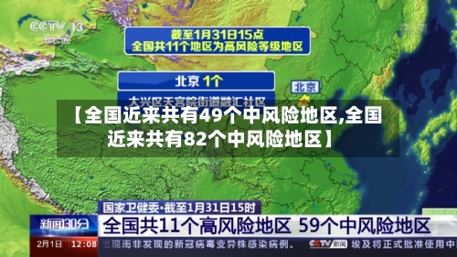 【全国近来共有49个中风险地区,全国近来共有82个中风险地区】
